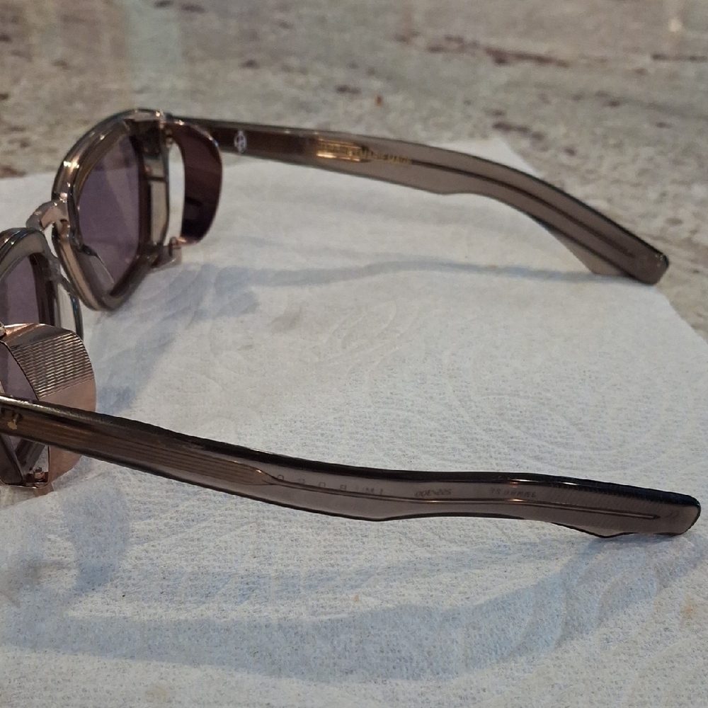 Jaques Mari Mage  Collection JMMBD2F  255/300 52-20 BORODINO Charcoal Sunglasses